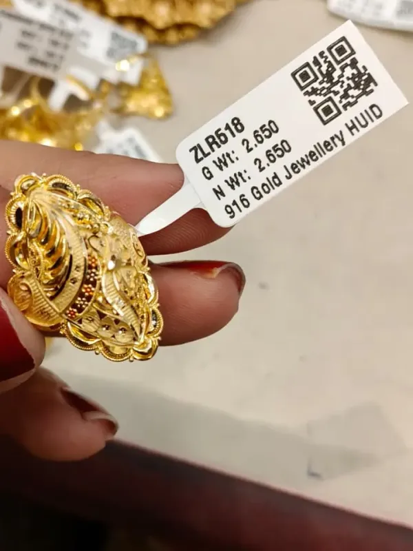 Gold Ring Zlr518