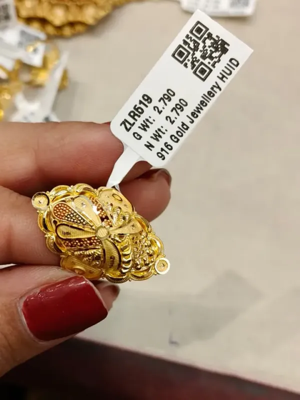 Gold Ring Zlr519