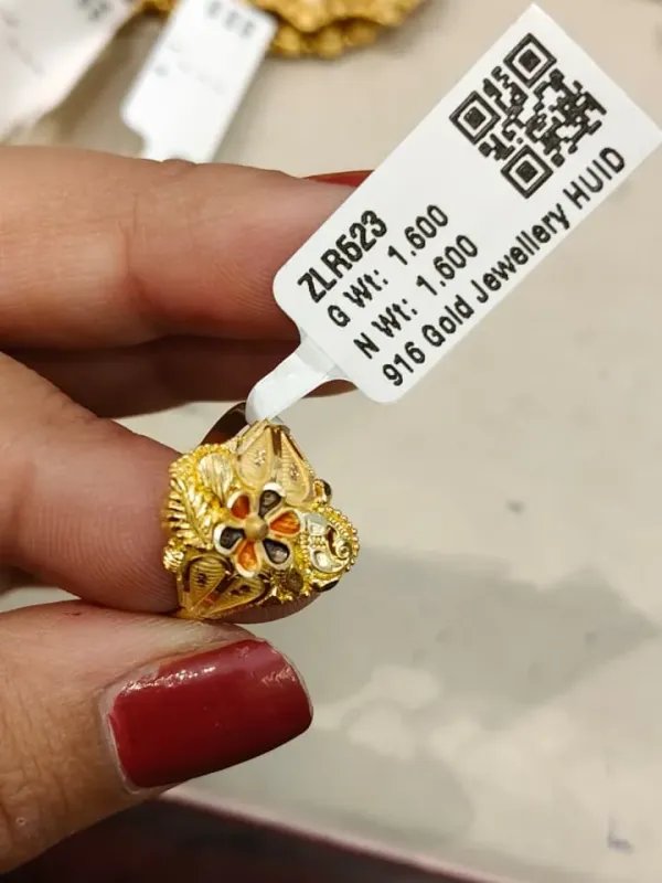 Gold Ring Zlr523