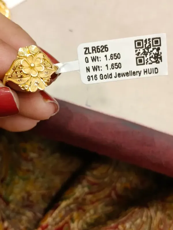Gold Ring Zlr525