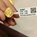 Gold Ring Zlr527