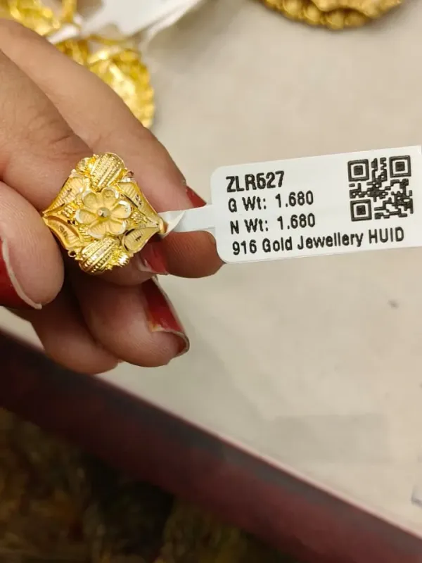 Gold Ring Zlr527