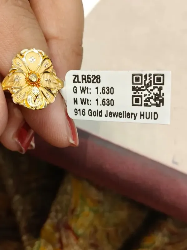 Gold Ring Zlr528