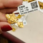Gold Ring Zlr529