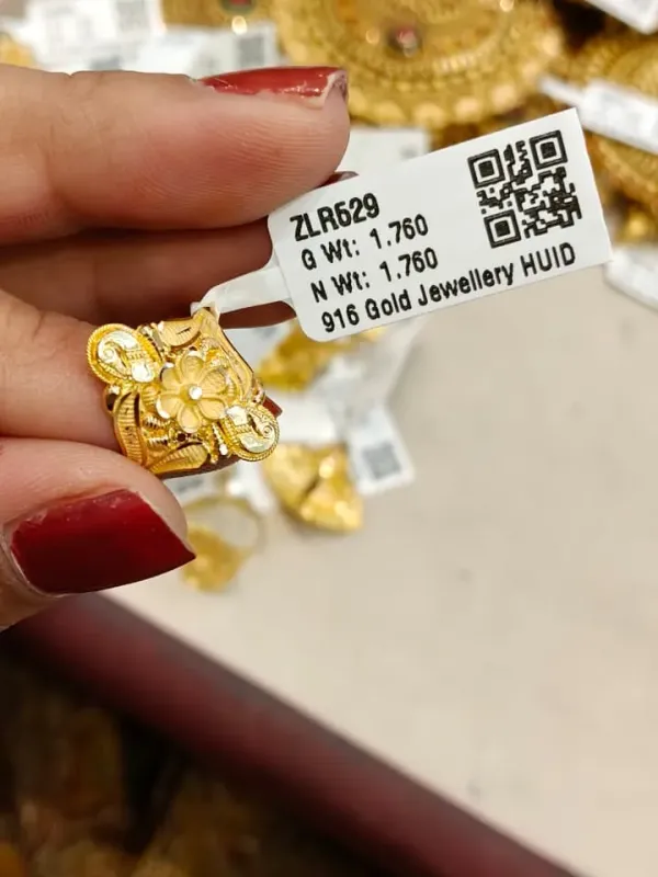 Gold Ring Zlr529