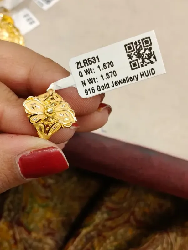 Gold Ring Zlr531