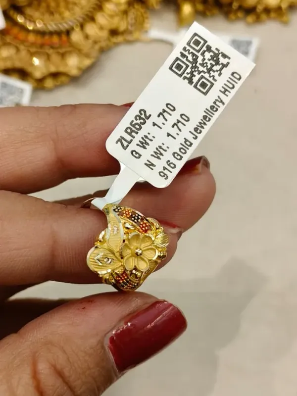 Gold Ring Zlr532