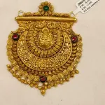 Gold Antique Mangalsutra Pendant Zms316