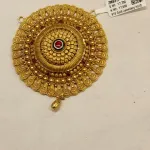 Gold Antique Mangalsutra Pendant Zms317