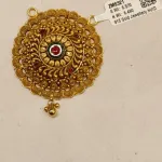 Gold Antique Mangalsutra Pendant Zms321