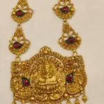 Gold Antique Mangalsutra Pendant Zms323