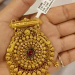 Gold Antique Mangalsutra Pendent Zms365