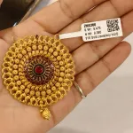 Gold Antique Mangalsutra Pendent Zms366