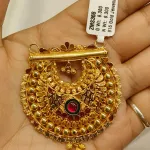 Gold Antique Mangalsutra Pendent Zms368