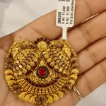 Gold Antique Mangalsutra Pendent Zms370