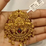 Gold Antique Mangalsutra Pendent Zms376