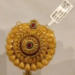 Gold Antique Mangalsutra Pendent Zms378