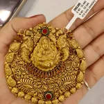 Gold Antique Mangalsutra Pendent Zms380