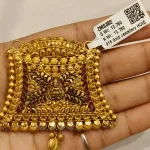 Gold Antique Mangalsutra Pendent Zms382