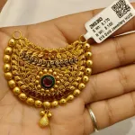 Gold Antique Mangalsutra Pendent Zms383