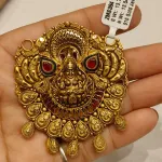 Gold Antique Mangalsutra Pendent Zms384