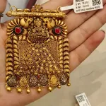 Gold Antique Mangalsutra Pendent Zms390