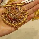 Gold Antique Mangalsutra Pendent Zms397