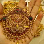 Gold Antique Mangalsutra Pendent Zms401
