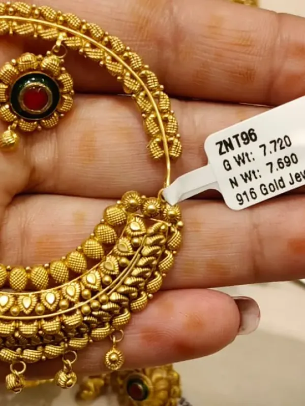 Gold Antique Nath Znt96
