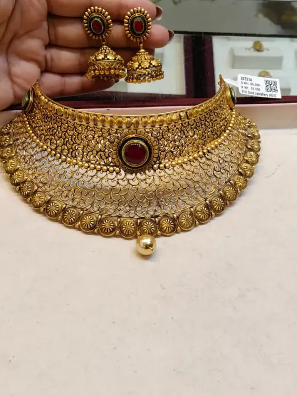 Gold Choker Set Zst214