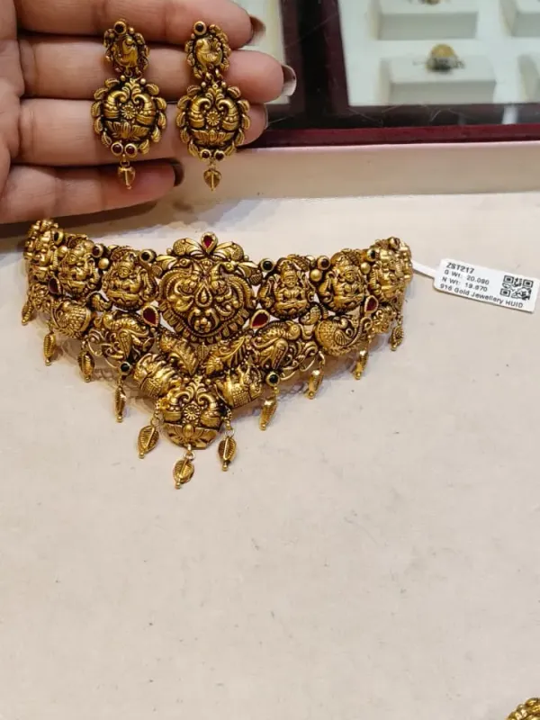 Gold Choker Set Zst217