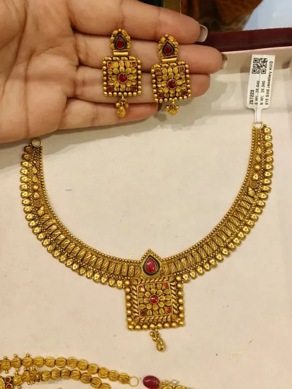 Antique Gold Set Zst223