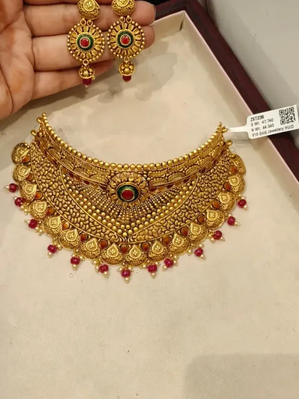 Gold Antique Set Zst236