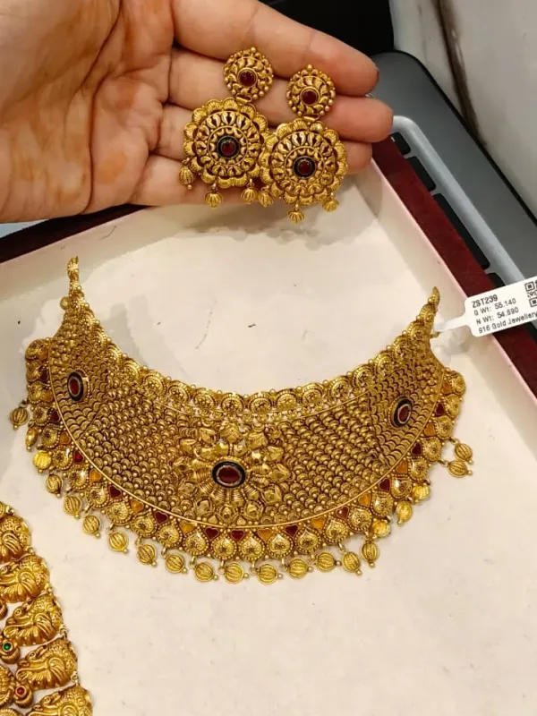 Gold Antique Set Zstt239