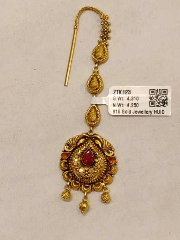 Gold Antique Tika Ztk123
