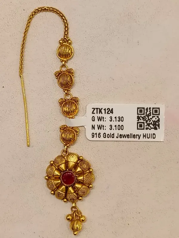 Gold Antique Tika Ztk124