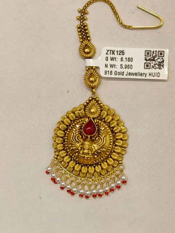 Gold Antique Tika Ztk125