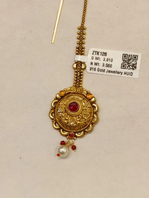 Gold Antique Tika Ztk126