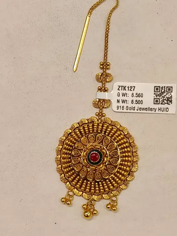 Gold Antique Tika Ztk127