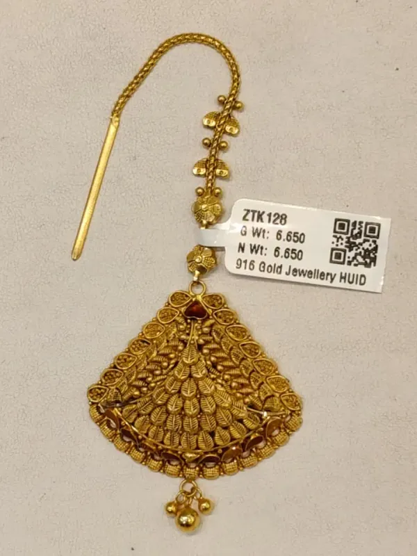 Gold Antique Tika Ztk128