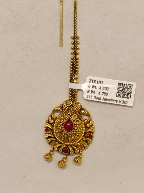 Gold Antique Tika Ztk131