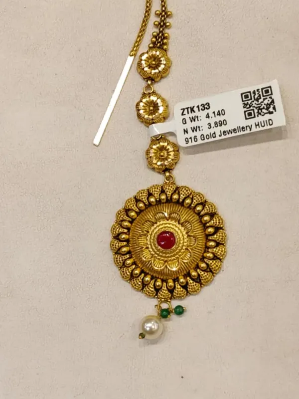Gold Antique Tika Ztk133