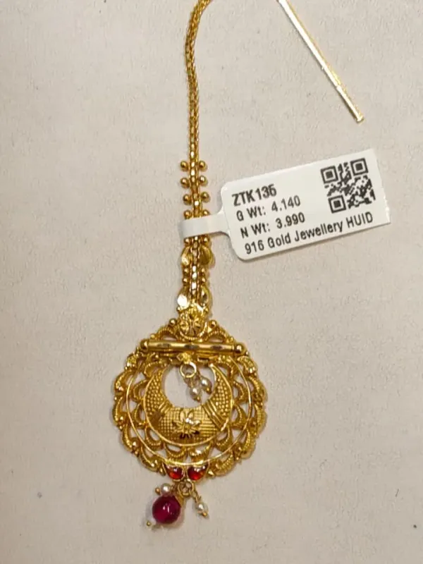 Gold Antique Tika Ztk135