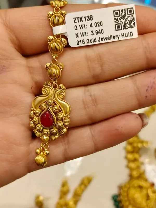 Gold Antique Tika Ztk138