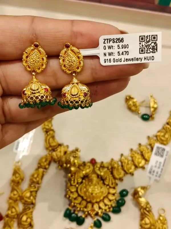 Antique Gold Earing Ztps256