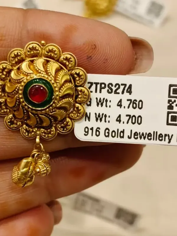 Gold Antique Tops Ztps274